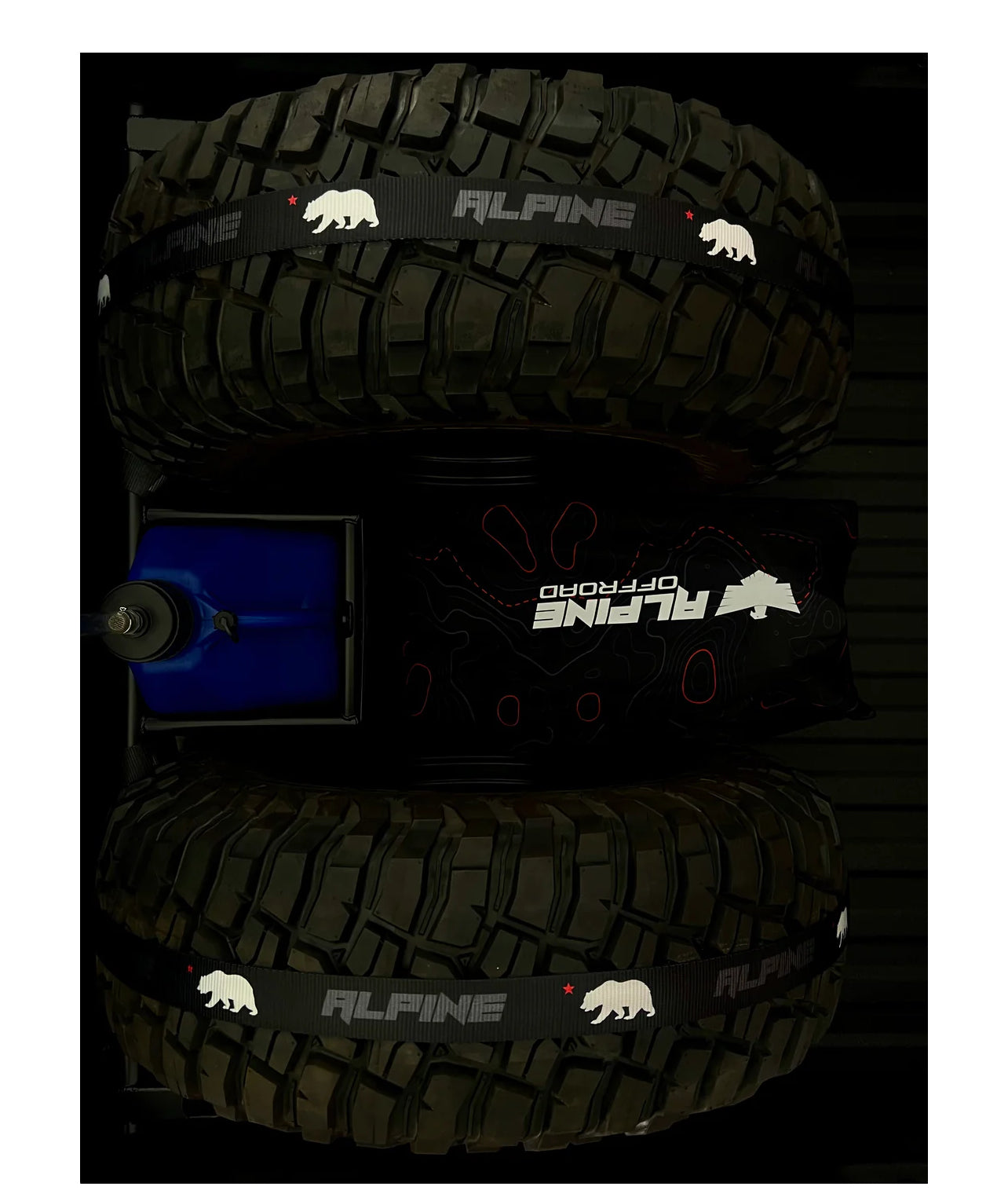 B - Tire Tie Down (single strap)