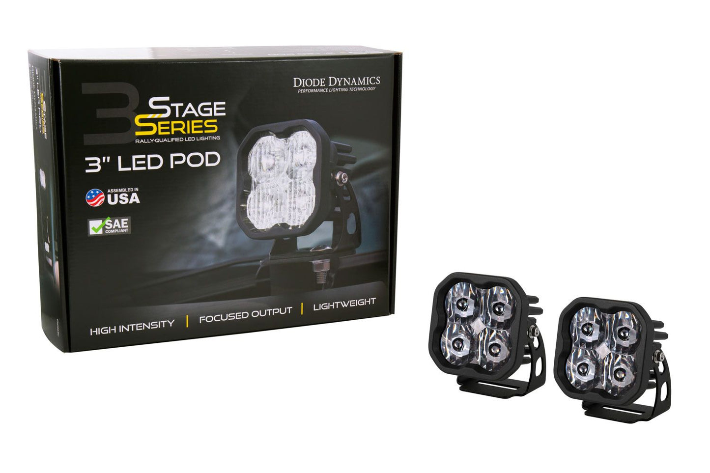 2 Standard SS3 LED Pods