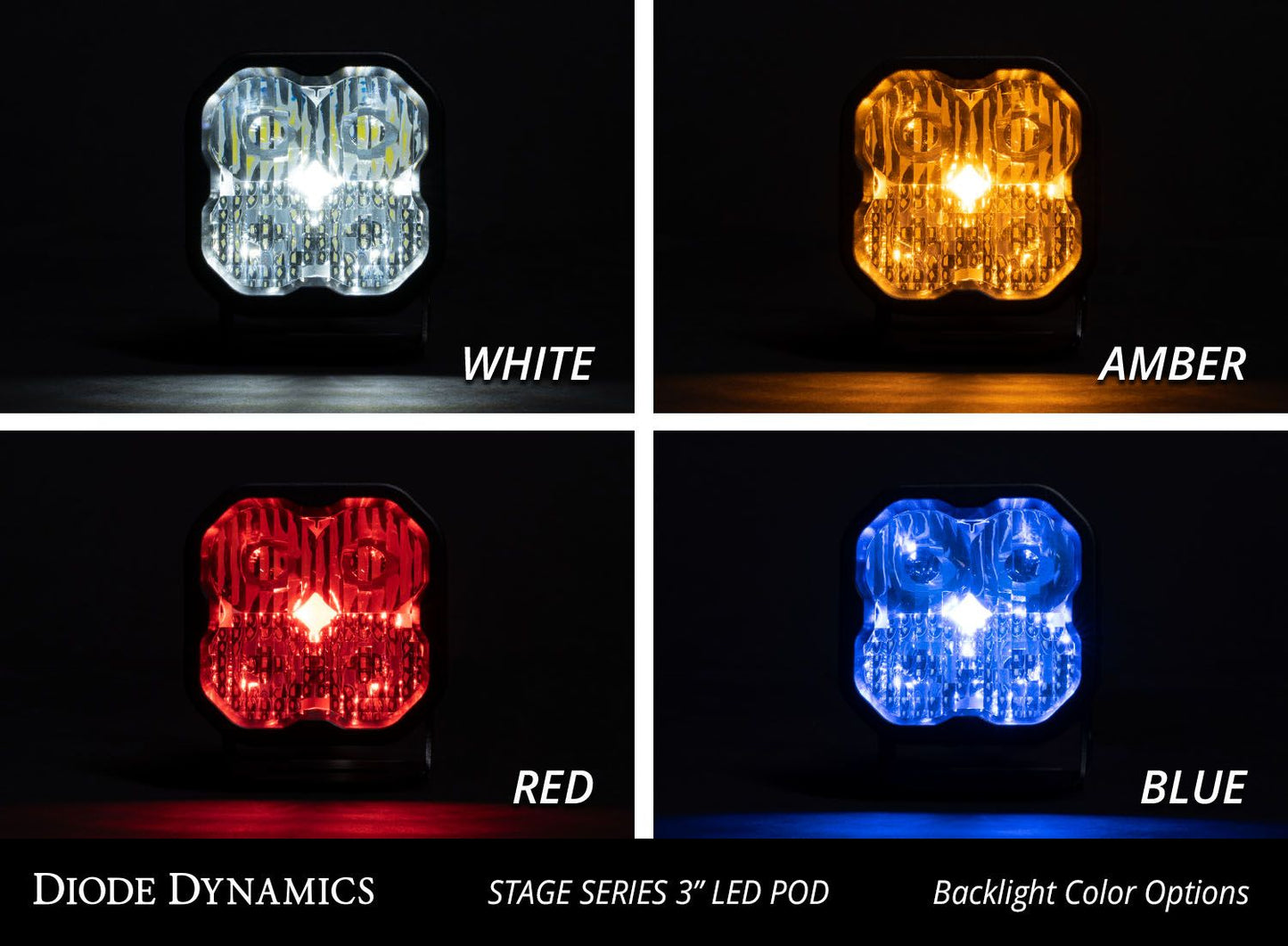 2 Standard SS3 LED Pods